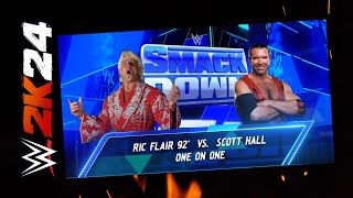 Rick Flair Vs Scott Hall [upl. by Orella]