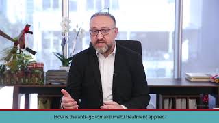 How is the Anti IgE omalizumab treatment applied [upl. by Netloc]