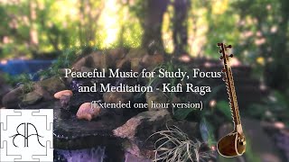 1 hour Vedic Traditional Music for Study Focus and Meditation  Kafi Raga [upl. by Hatty]