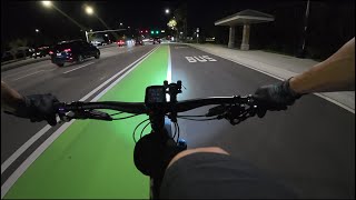 Plantation Night Ride  Fox Grip X Damper First Ride [upl. by Friedly745]