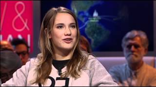 Laura Dekker in Pauw amp Witteman 05032012 [upl. by Lydell]