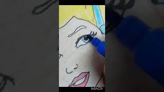 Princess Cinderella craftwithgirisha disney cinderella Cinderella [upl. by Eniala]