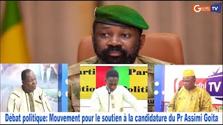 Débat Politique Mouvement pour le soutien à la candidature du Président AssimiGoita [upl. by Kehsihba]