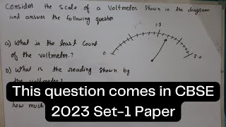 Physics Electric current numerical CBSE 2023  What is least count [upl. by Airlia]