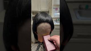 Foils shaved nape bob [upl. by Amlet]