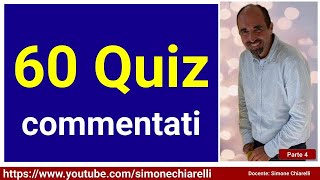 QUIZ 60 in diretta commentati da Simone Chiarelli  parte quarta 6102024 [upl. by Zenas]