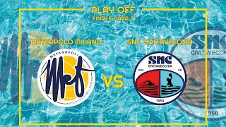 Waterpolo Milano Metanopoli vs Civitavecchia SNC [upl. by Mcclees]