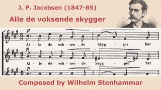 Wilhelm Stenhammar  September Alle de voksende skygger  for SAATTBB choir [upl. by Dahsraf719]