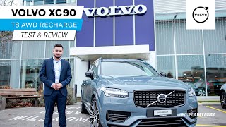 Volvo XC90 T8 AWD Recharge TEST amp REVIEW  Groupe Chevalley [upl. by Aremahs]