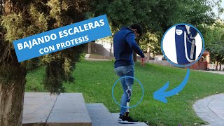 Episodio 162 Características de la rodilla protésica 3R80 OTTOBOCK  Subir y bajar escalones [upl. by Anelrihs]