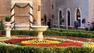 Pienza la Città dei Fiori Val dOrcia  Tuscany Italy [upl. by Jamnes]