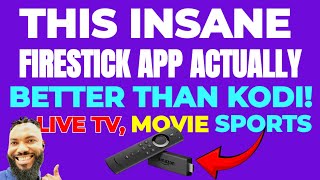 TOTAL INSANE FIRESTICK APP THAT ACTUALLY BETTER THAN KODI💯 NEW 2024 [upl. by Toolis]