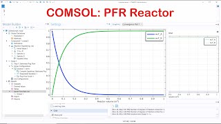 COMSOL PFR Reactor [upl. by Perice]