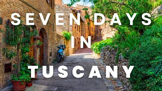 Escape to Tuscany Your Epic 7Day Itinerary 2024  Travel Guide 🇮🇹 [upl. by Acemat]