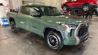 ARMY GREEN See the perfect 2022 Toyota Tundra [upl. by Aruam]