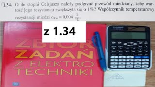 Zadanie 134 Elektrotechnika  zbiór zadań by Aleksy Markiewicz [upl. by Adlin]