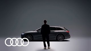 Audi A6 etron  Design Walkaround [upl. by Analla]