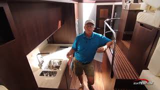 Galeon 420 Fly 2018 Features Video  By BoatTESTcom [upl. by Strephonn]