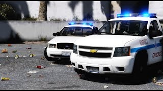 GTA V Chicago Police Tahoe Siren Test [upl. by Shuman562]