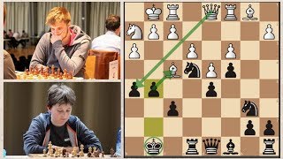 Nervenkitzel RapportKeymer Grenke Chess Open 2018 [upl. by Llerehc]