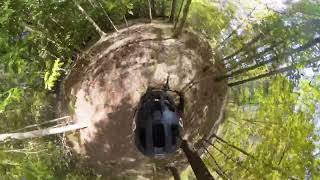 10242024 Forest Ridge Mountain Bike Trail  Insta360 [upl. by Ilana183]