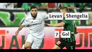 Levan Shengelia Konyaspordaki Golleri  7 Gol [upl. by Jarin]