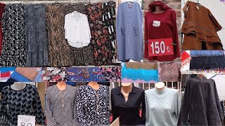 ÜSKÜDAR CUMA PAZARI 🎀 NE ALIRSAN 50 TL 100 TL 150 TL🎀MARKA HIRKA 150 TL TUNİK 200 TL vlog vlogs [upl. by Asimaj]