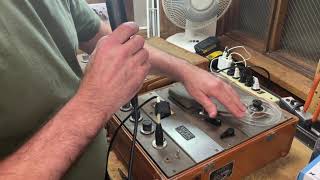 Ampex 601 Mono Reel to Reel Demo for sale on Reverb [upl. by Pelage365]