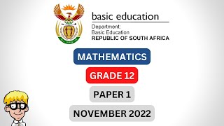 November 2022 Maths Paper 1 [upl. by Darrey]