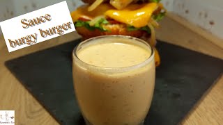 Sauce bourgy burger maison  comment faire une sauce pour burger [upl. by Ortrud]