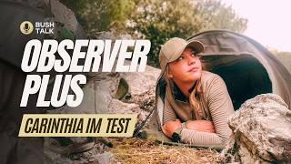 Carinthia Observer Plus im Test I Was kann das Biwakzelt LoreenaUnterwegs [upl. by Bradski]