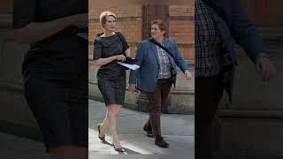 Cynthia Nixon and Christine Marinoni couple viral famousshorts music hollywood [upl. by Durrej]