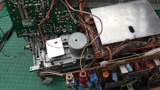 Amstrad 8090 Belts replacement Fix PSU and Power switch Part 2 Orion PST1 [upl. by Remmer]