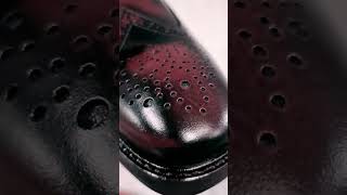 The Shelby Boots in Oxblood by Modshoes mod peakyblinders [upl. by Arrek]