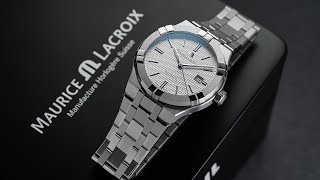 Maurice Lacroix AIKON Automatic 42mm Review [upl. by Alleirbag644]