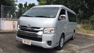 2017 Toyota Hiace GL Grandia 30 MT Full Review [upl. by Yatnuhs169]