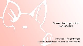 Comentario porcino  04032024 [upl. by Nivalc]