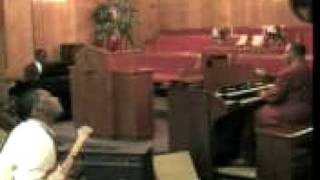 Pastor Curtis Daniel Organist Pentecostal Praise [upl. by Ydnelg]