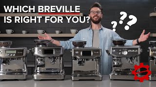 Which Breville Barista Espresso Machine Should YOU Buy breville espressomachine [upl. by Assirhc]