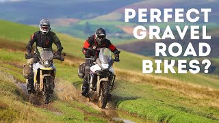 The adventure bikes you NEED not want  VStrom 800 DE vs Transalp XL750 Review [upl. by Spalding]