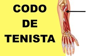 Codo de Tenista Ejercicio y Estiramiento Tratamiento de Epicondilitis Lateral [upl. by Bobseine]