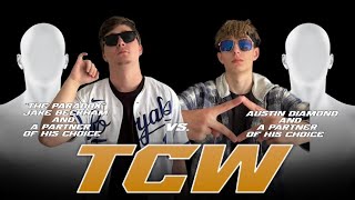 TCW Episode 2 JAKE BECKHAM AND A MYSTERY PARTNER TAKE ON AUSTIN DIAMOND AND A MYSTERY PARTNER [upl. by Manno]