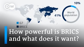 BRICS Emerging counterweight in a multipolar world  DW Analysis [upl. by Annis]