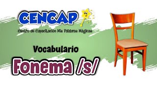 VOCABULARIO FONEMA S fonemas [upl. by Esinart]