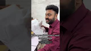 03032558509 Export Quality Mattress Cover  Water Proof Mattress Cover  Mattress Cover in Karachi [upl. by Aiuqenehs186]