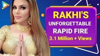 Ranbir Kapoor Alia Bhatt Ranveer Singh Deepika Padukone  Rakhi Sawants UNMISSABLE Rapid Fire [upl. by Erdda]