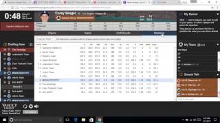 First 2017 Yahoo Fantasy Baseball Draft [upl. by Sivatnod664]