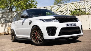 BRUTAL MODIFIED RANGE ROVER SVR LOUD 💥 [upl. by Tito]