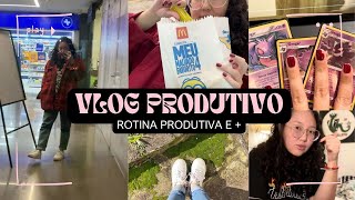 Tentando ser produtiva  DAILY VLOG [upl. by Avitzur]