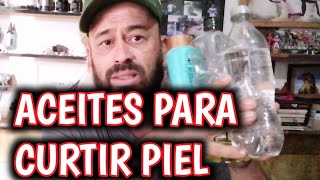 Aceites para curtido de pieles formula caera [upl. by Yelha]